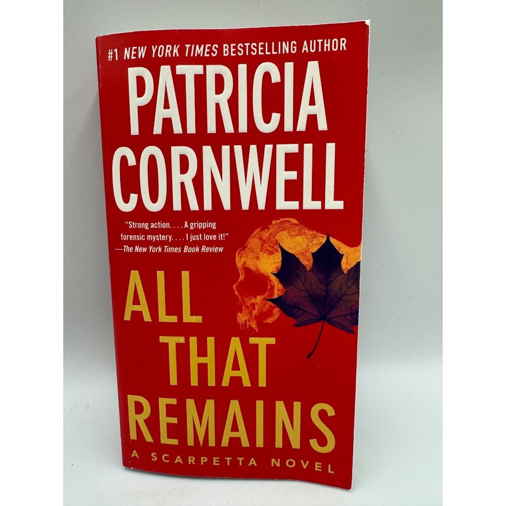 All That Remains Patricia Cornwell 1992 Paperback Crime Fiction Pre-Owned